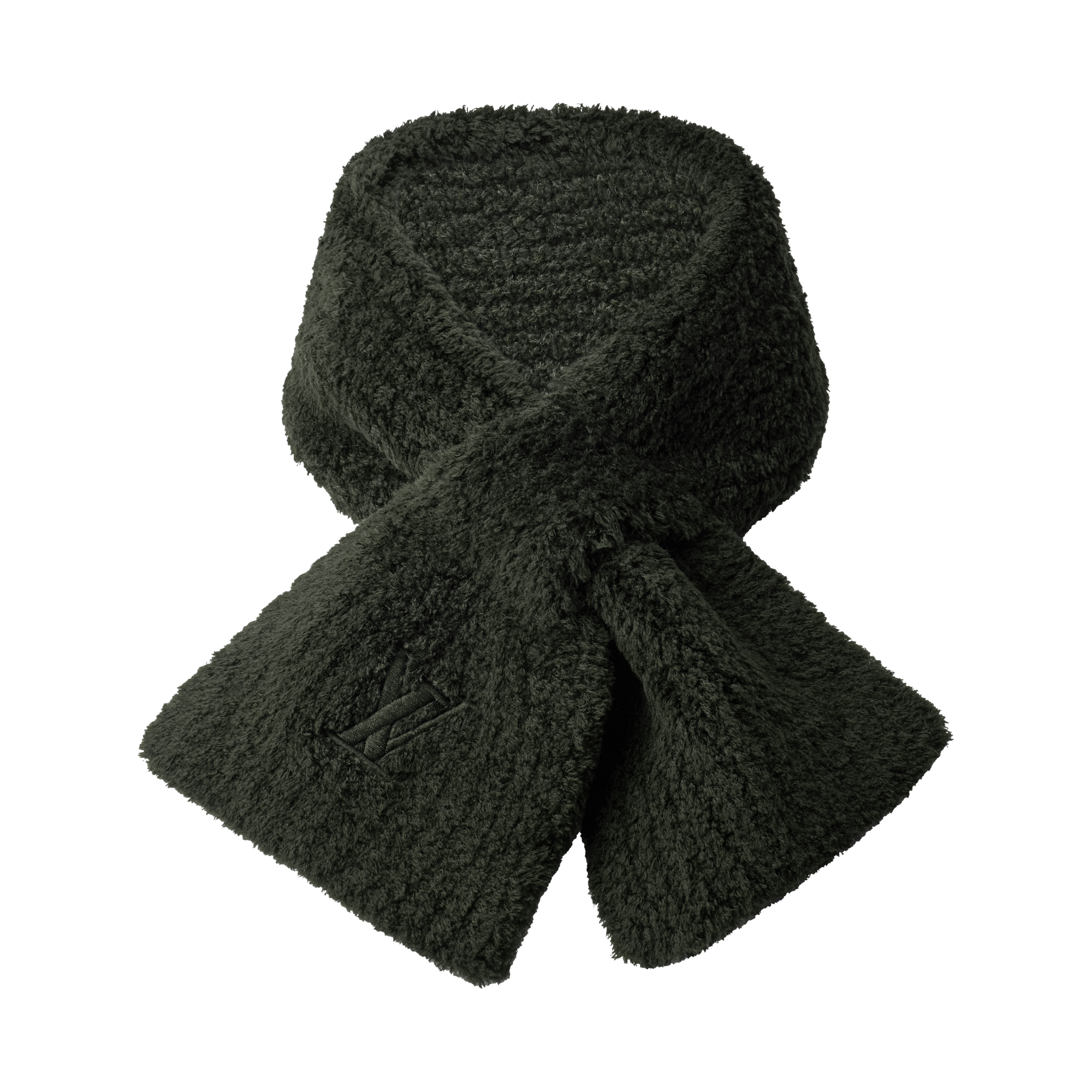 LOUIS VUITTON ブラックベルベットマフラー Only LV Mini Comfy Scarf S00 - Accessories | LOUIS VUITTON